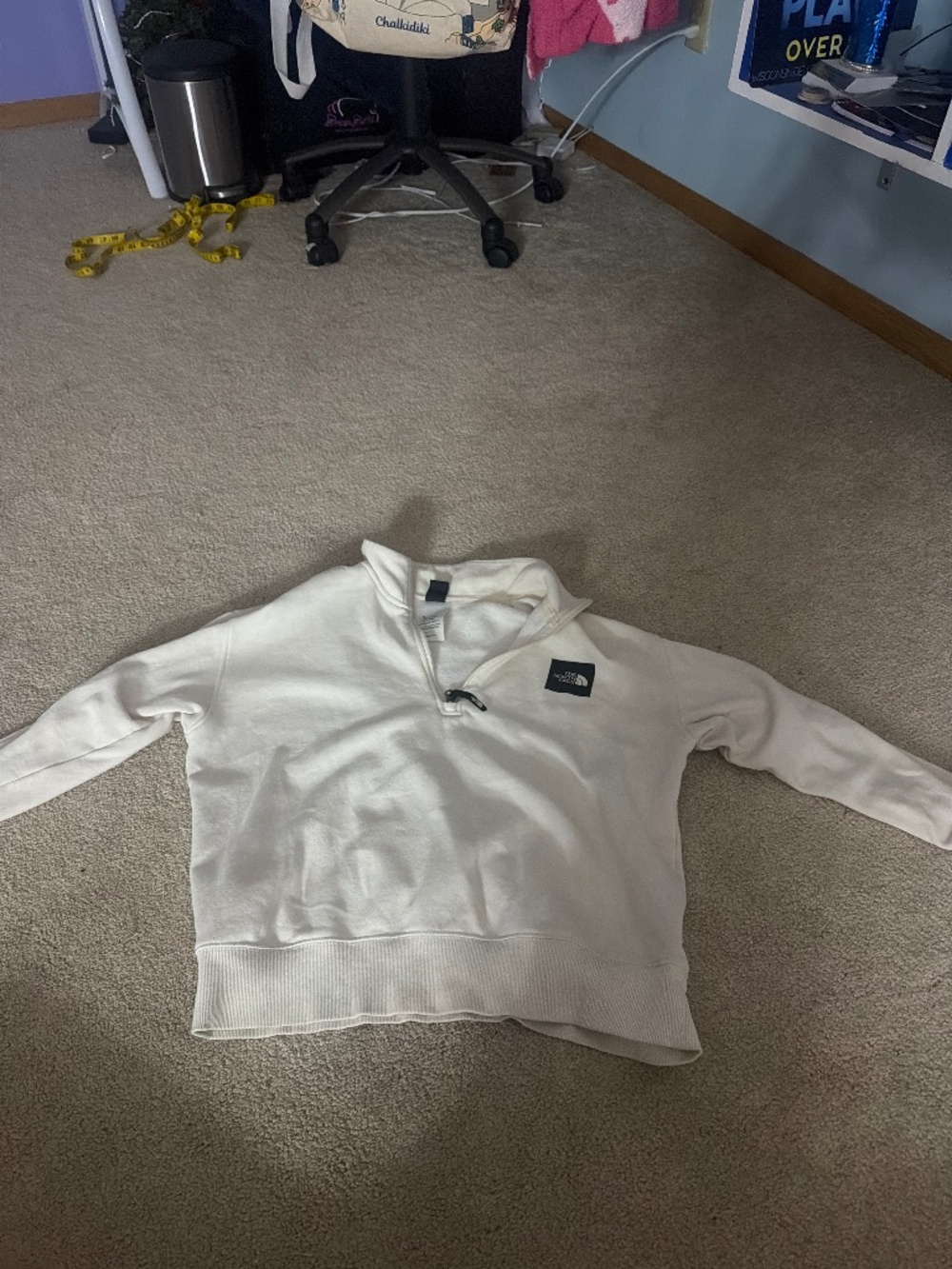 North face quarter zip